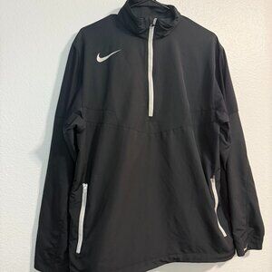 Black Nike windbreaker sweatshirt with 1/4 zipper PGA Masters Golf